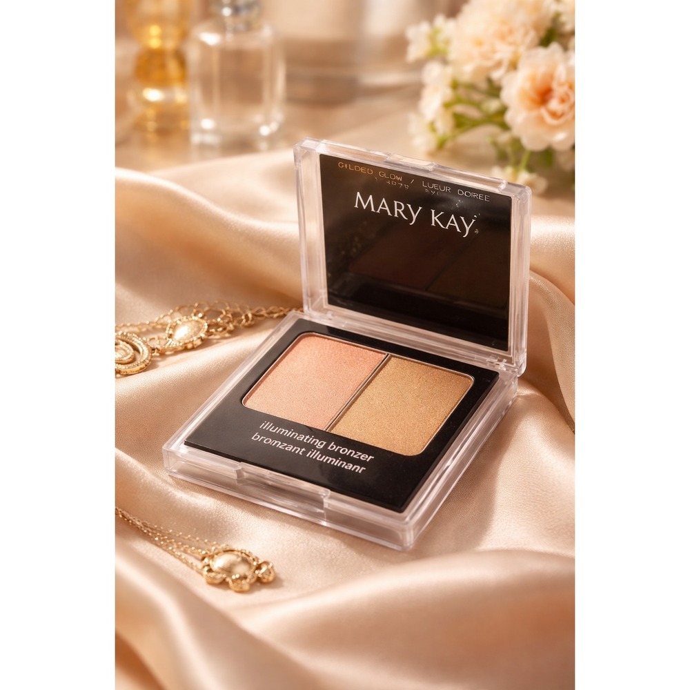 Mary Kay Illuminating Bronzer Gilded Glow Discontinued New